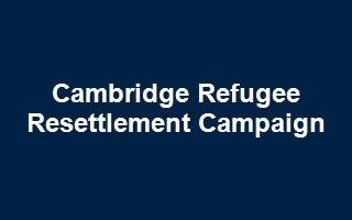 Cambridge Refugee Resettlement Campaign