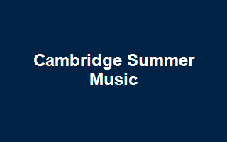 Cambridge Summer Music